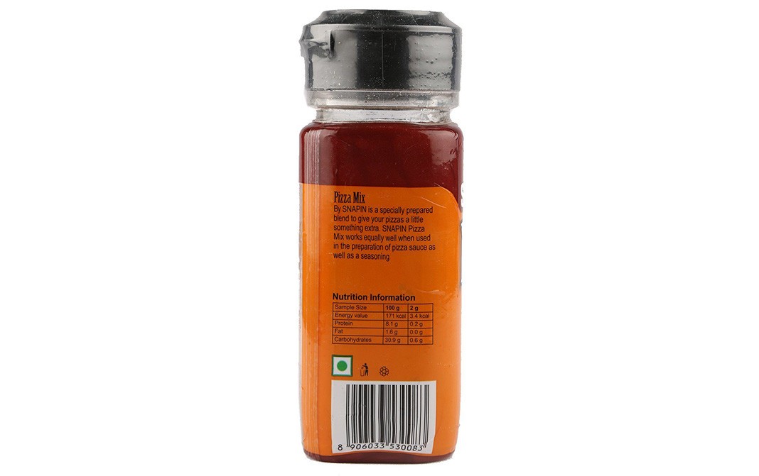 Snapin Pizza Mix Seasoning   Bottle  40 grams